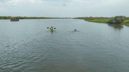 CEO Swims 450km Down Ghana's Volta River